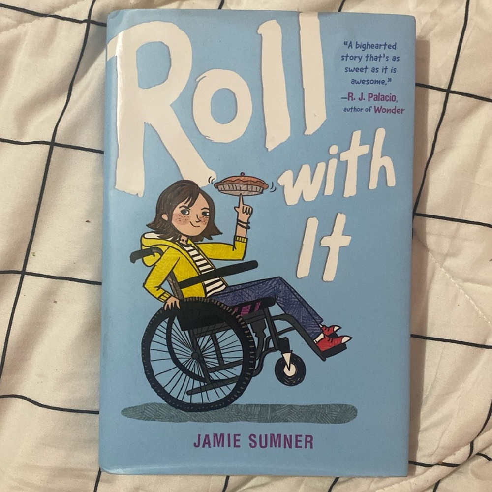 It’s a book called roll with it